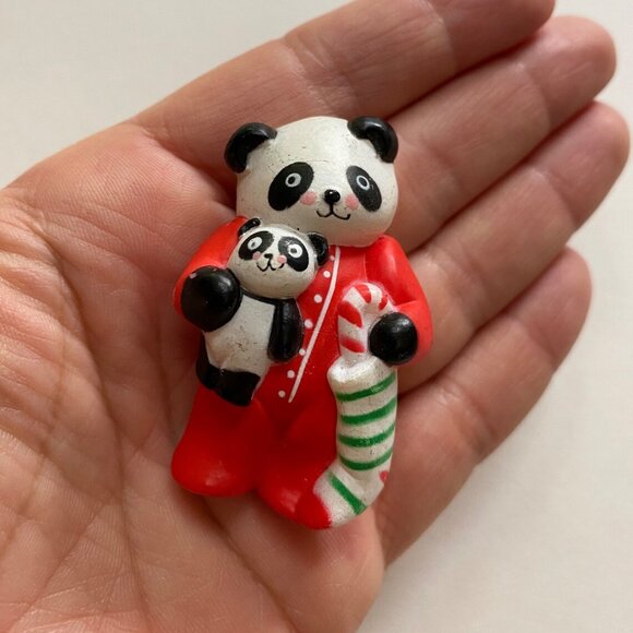 Panda and Koala Brooches Collectible Cute Fashion Accessory - Picture 2 of 5